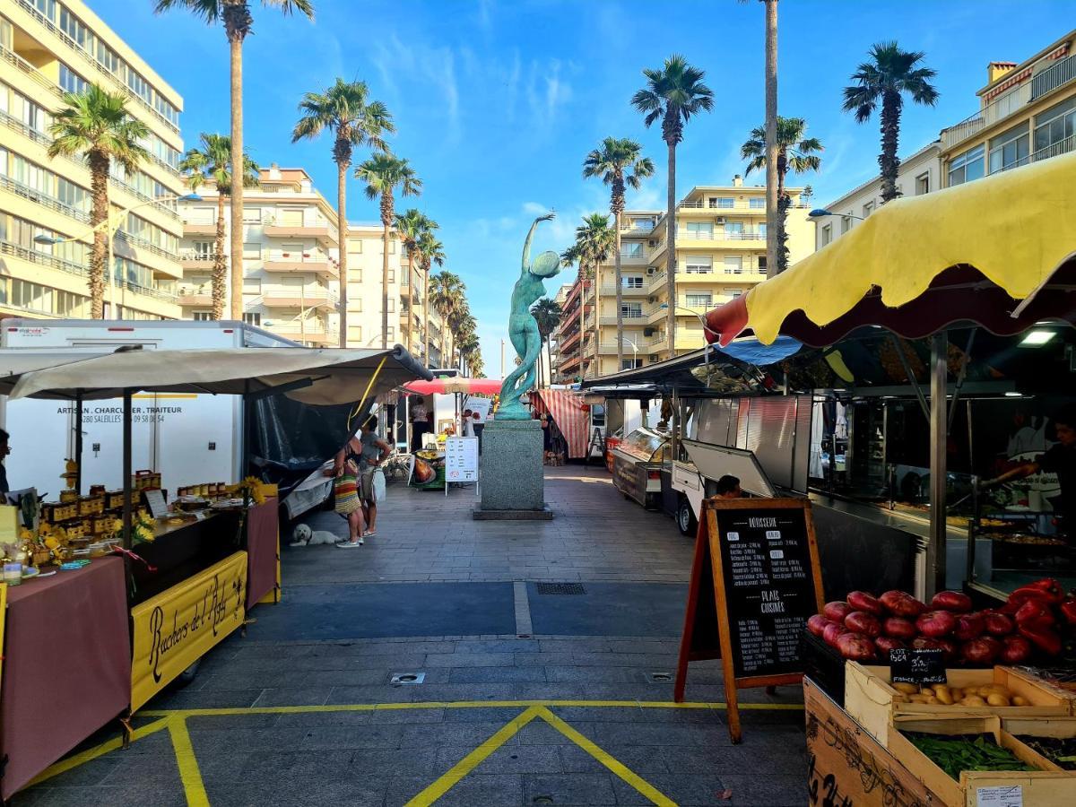 Appartement Mediterranee 150M De La Plage Canet-en-Roussillon Kültér fotó