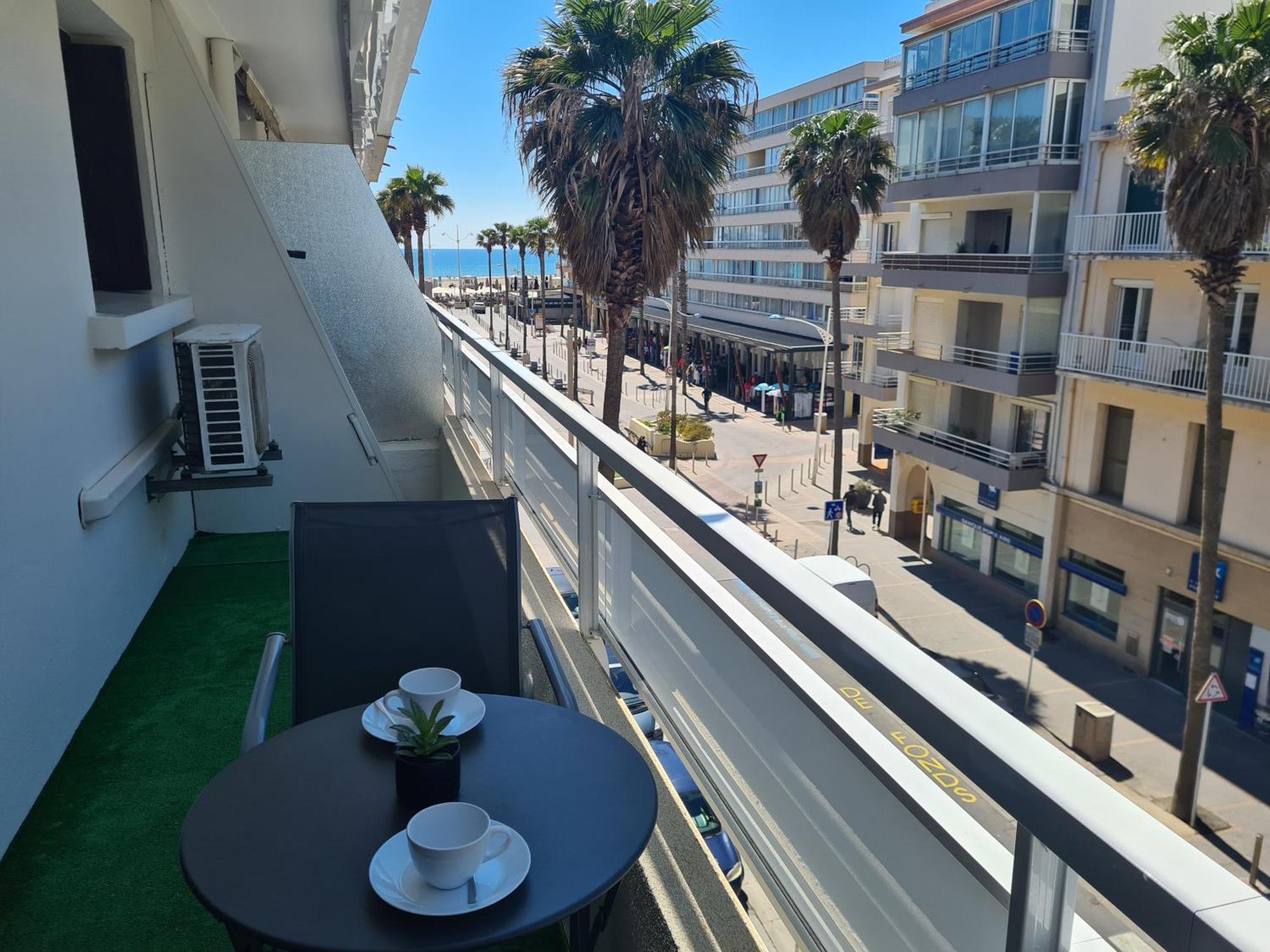 Appartement Mediterranee 150M De La Plage Canet-en-Roussillon Kültér fotó